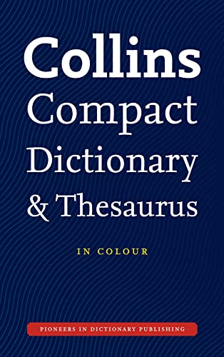 Imagen de archivo de Collins Compact Dictionary and Thesaurus a la venta por WorldofBooks