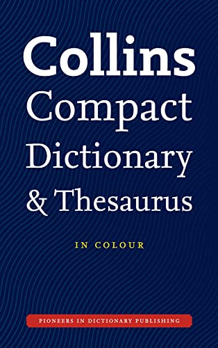Stock image for Collins Compact Dictionary and Thesaurus for sale by WorldofBooks