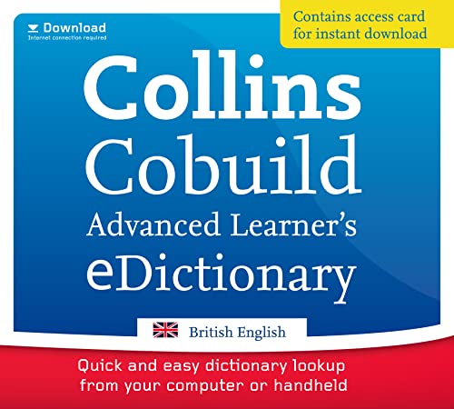 9780007300624: Collins Cobuild Advanced Learner's Dictionary of British English: Mobipocket E-Dictionary Box (Collins Digital Dictionaries)