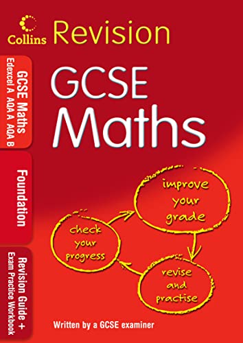 Stock image for GCSE Maths: Foundation: Revision Guide + Exam Practice Workbook (Collins GCSE Revision) for sale by WorldofBooks