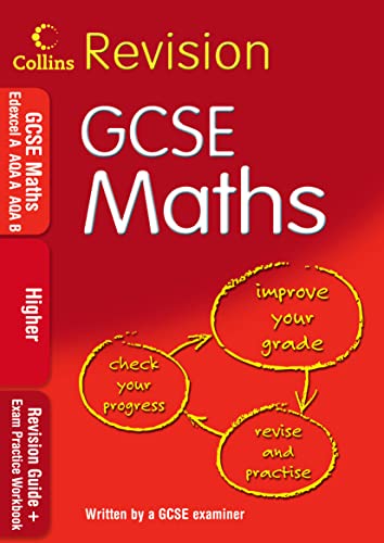 Stock image for GCSE Maths: Higher: Revision Guide + Exam Practice Workbook (Collins GCSE Revision) for sale by AwesomeBooks