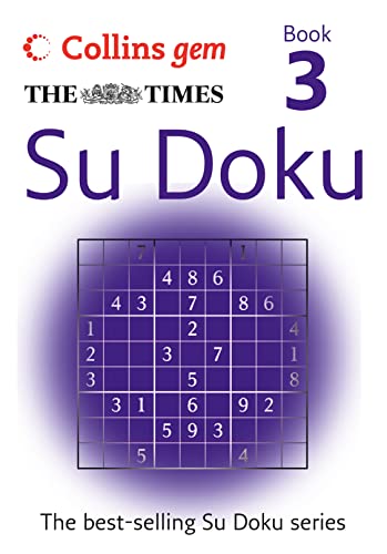 9780007305834: The Times Gem Su Doku Book 3