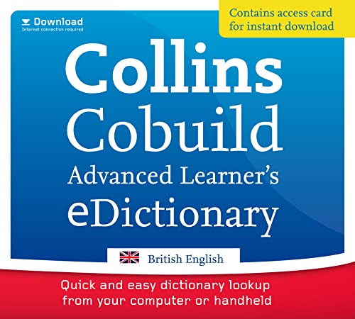9780007311989: Cobuild Advanced Learners E-Dictionary of British English: Collins Digital Dictionary - Point-of-Sale Gift Card [Mobipocket Edition] (Collins Digital Dictionaries)