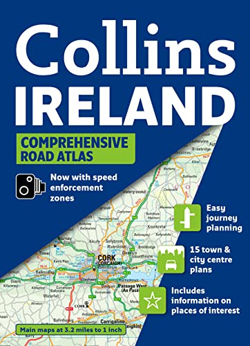 Stock image for Collins Ireland Comprehensive Road Atlas (Collins Travel Guides) for sale by HPB-Ruby