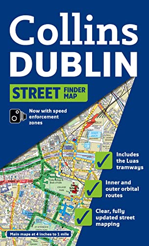 Stock image for Collins Dublin Street Finder Map (Collins Travel Guides) for sale by medimops