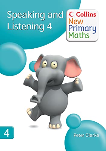 9780007322824: Collins New Primary Maths – Speaking and Listening 4: Building children's speaking, listening and memory during the daily mathematics lesson.