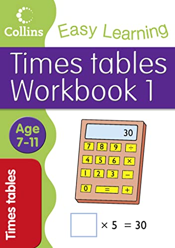 Stock image for Times Tables Workbook 1 (Collins Easy Learning Age 7-11) for sale by GF Books, Inc.