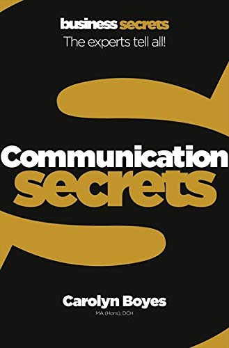 Stock image for COMMUNICATION (Collins Business Secrets) for sale by Reuseabook