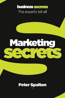 Stock image for MARKETING: The experts tell all! (Collins Business Secrets) for sale by WorldofBooks