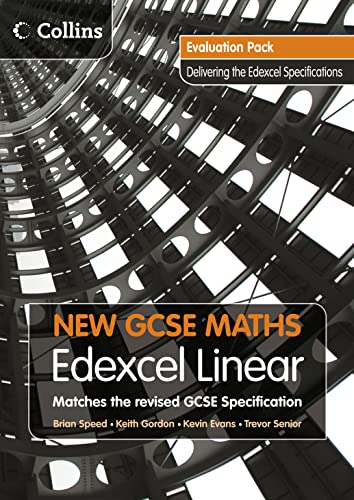 9780007329854: New GCSE Maths – Evaluation Pack: Edexcel Linear (A)