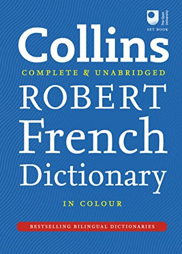 Stock image for Collins Robert French Dictionary (Collins Complete and Unabridged) for sale by AwesomeBooks