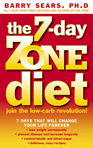 9780007332410: The 7-Day Zone Diet: Join the Low-Carb Revolution!