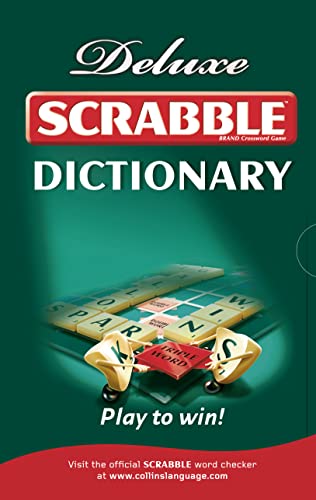 Imagen de archivo de Collins Scrabble Dictionary: Deluxe edition a la venta por WorldofBooks