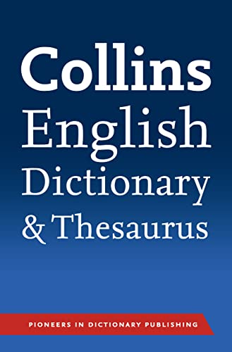 Stock image for Collins English Paperback Dictionary and Thesaurus for sale by Brit Books