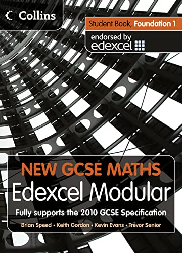 Stock image for New GCSE Maths - Student Book Foundation 1: Edexcel Modular (B) for sale by Reuseabook