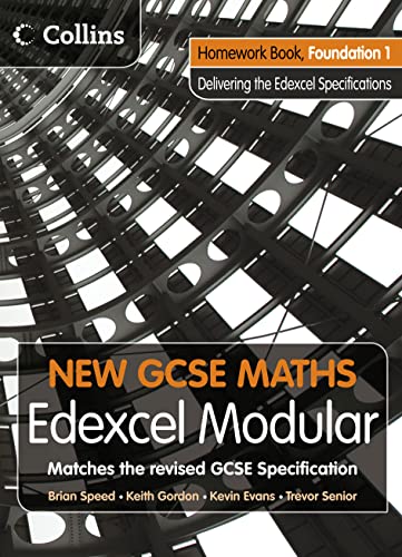 Stock image for Homework Book Foundation 1: Edexcel Modular (B) (New GCSE Maths) for sale by AwesomeBooks