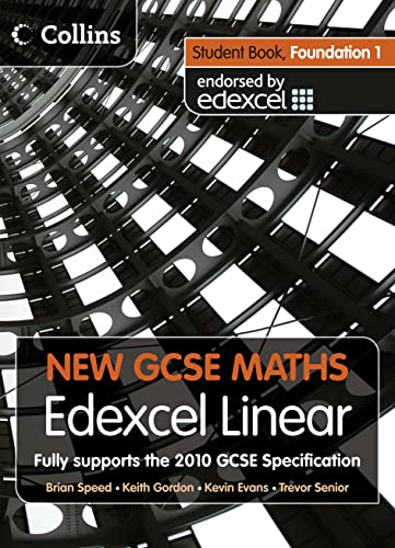 9780007340187: New GCSE Maths: Student Book Foundation 1: Edexcel Linear (A)