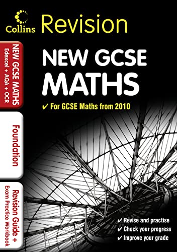Immagine dell'editore per GCSE Maths for Edexcel A+B+AQA B+OCR: Foundation: Revision Guide and Exam Practice Workbook (Collins GCSE Revision) venduto da Reuseabook