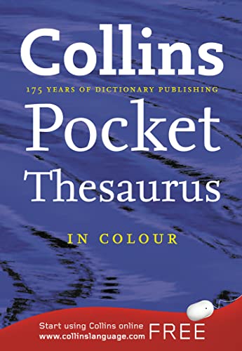 Stock image for Collins Pocket Thersaurus (Dictionary/Thesaurus) for sale by Ergodebooks