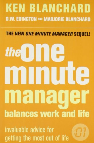 9780007359141: The One Minute Manager Balances Work and Life