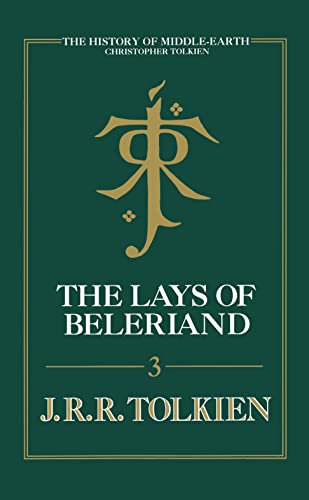 9780007365272: The Lays of Beleriand: Book 3 (The History of Middle-earth)