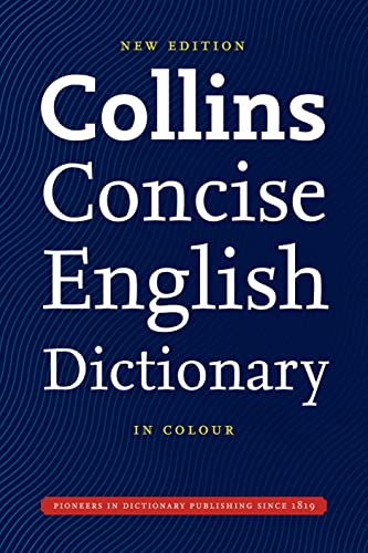 Stock image for Collins Concise English Dictionary for sale by AwesomeBooks