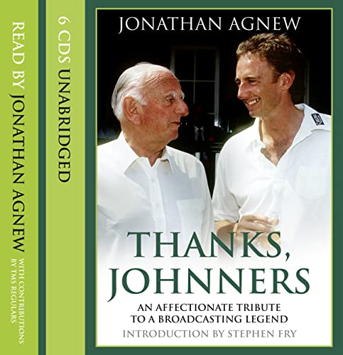 Imagen de archivo de Thanks, Johnners: An Affectionate Tribute to a Broadcasting Legend a la venta por WorldofBooks
