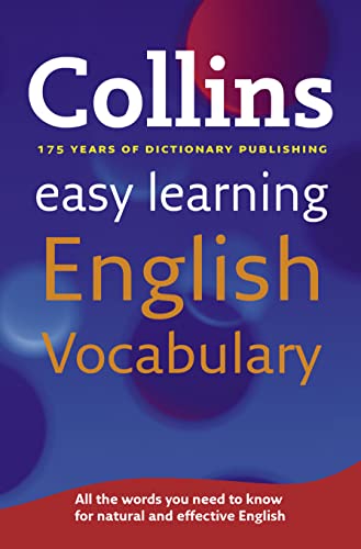 Imagen de archivo de Easy Learning English Vocabulary (Collins Easy Learning English) a la venta por WorldofBooks