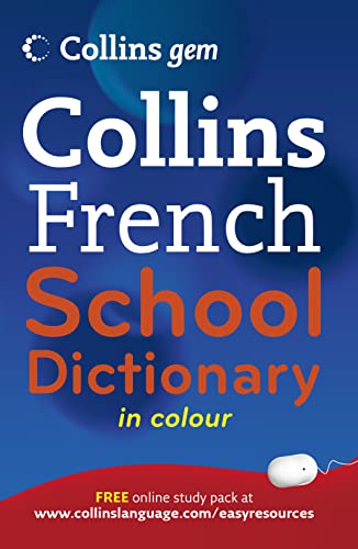 Beispielbild fr Collins Gem French School Dictionary zum Verkauf von Wonder Book