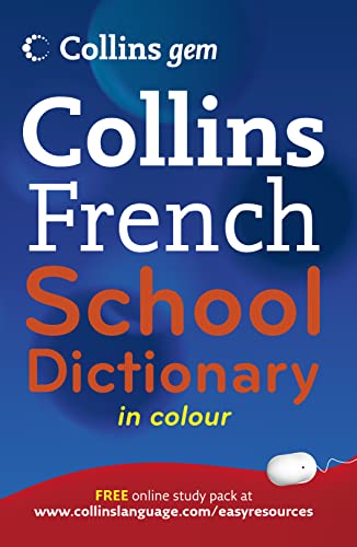 Stock image for Collins Gem French School Dictionary for sale by Wonder Book