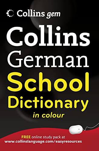 Stock image for Collins German School Dictionary in Color for sale by dsmbooks