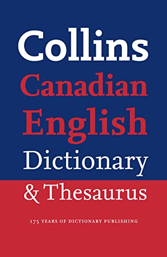 9780007398492: Collins Canadian English Dictionary and Thesaurus