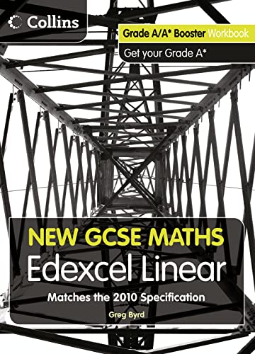 Beispielbild fr New GCSE Maths  " Grade A/A* Booster Workbook: Edexcel Linear zum Verkauf von WorldofBooks