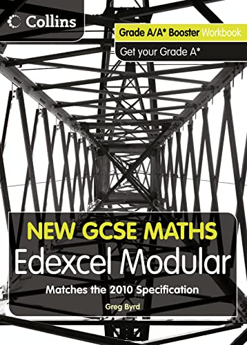 Stock image for New GCSE Maths - Grade A/A* Booster Workbook: Edexcel Modular for sale by AwesomeBooks