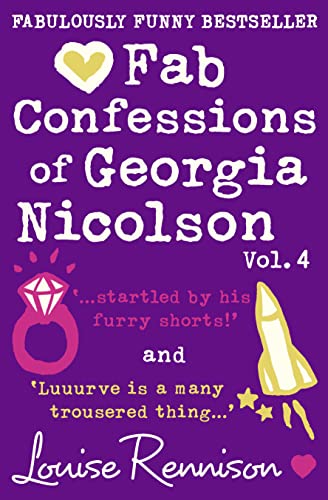 Stock image for Fab Confessions of Georgia Nicolson Vol 4: Startled by his furry shorts! / Luuurve is a many trousered thing for sale by WorldofBooks