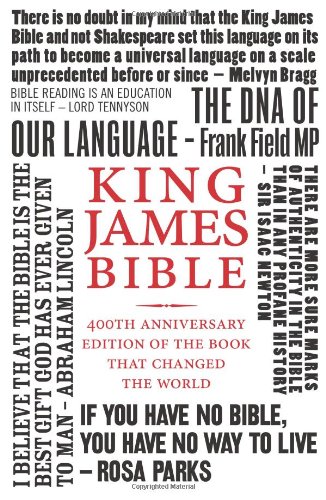 Beispielbild fr Holy Bible: King James Version (KJV) 400th Anniversary edition zum Verkauf von WorldofBooks