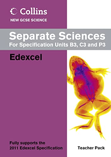 9780007415120: Separate Sciences Teacher Pack: Edexcel (Collins GCSE Science 2011)