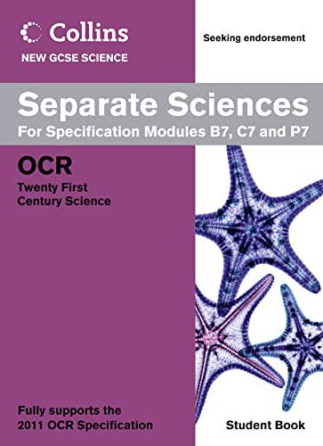 9780007415250: Collins GCSE Science 2011 – Separate Sciences Student Book: OCR 21st Century Science