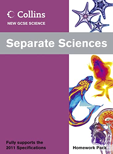 9780007415335: Collins GCSE Science 2011 – Separate Sciences Homework Pack