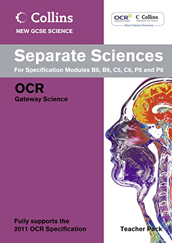 9780007415359: Separate Sciences Teacher Pack: OCR Gateway (Collins GCSE Science 2011)