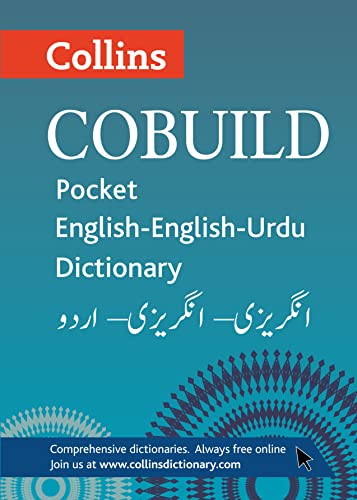 9780007415496: Collins Cobuild Pocket English-English-Urdu Dictionary