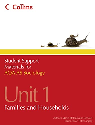 9780007415984: AQA AS Sociology Unit 1: Families and Households (Student Support Materials for Sociology)