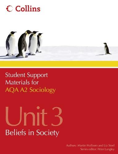 9780007418336: Student Support Materials for Sociology – AQA A2 Sociology Unit 3: Beliefs in Society
