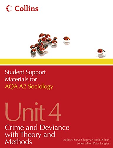 Beispielbild fr Student Support Materials for Sociology - AQA A2 Sociology Unit 4: Crime and Deviance with Theory and Methods zum Verkauf von Goldstone Books