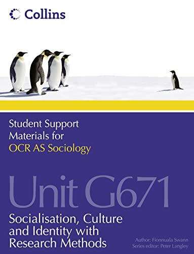 9780007418350: Student Support Materials for Sociology – OCR AS Sociology Unit G671: Socialization, Culture and Identity with Research Methods
