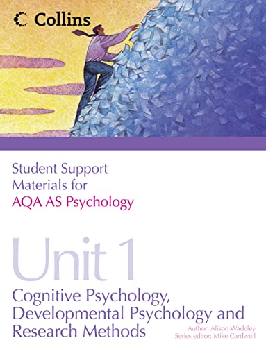 Beispielbild fr Student Support Materials for Psychology " AQA AS Psychology AS Unit 1: Cognitive Psychology, Developmental Psychology and Research Methods zum Verkauf von WorldofBooks