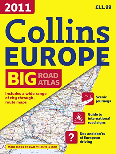 Stock image for 2011 Collins Road Atlas Europe for sale by WorldofBooks