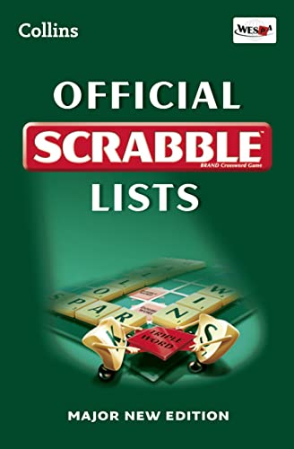 Stock image for Collins Official Scrabble Lists for sale by Bahamut Media