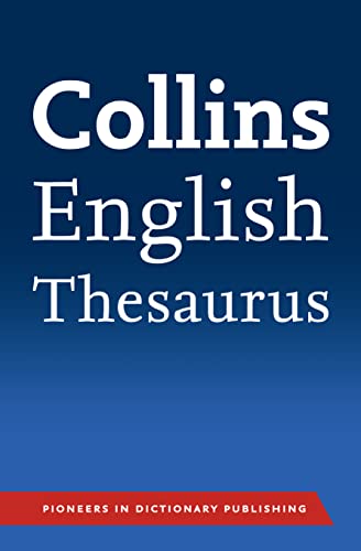 Beispielbild fr Collins English Paperback Thesaurus zum Verkauf von WorldofBooks