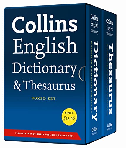 9780007428625: Collins English Dictionary and Thesaurus set